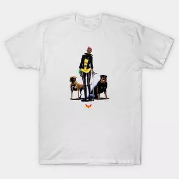 Футболка женская Макс Ака. Максин из Batman Beyond Harajuku Print Kawaii футболка летняя женская футболка с коротким рукавом топ S розовый