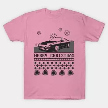 Футболка женская Merry Christmas Rx7 Harajuku Print Kawaii футболка летняя с коротким рукавом женская футболка топ футболка S розовый