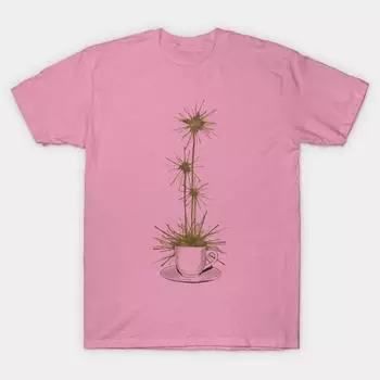 Футболка женская Midnight Flower Harajuku Print Kawaii футболка летняя с коротким рукавом женская футболка топ футболка S