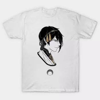 Футболка женская Mikazuki Munechika Harajuku Print Kawaii футболка летняя с коротким рукавом женская футболка топ футболка S белый