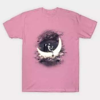 Футболка женская Moon Sailing Harajuku Print Kawaii футболка летняя с коротким рукавом женская футболка топ футболка S розовый