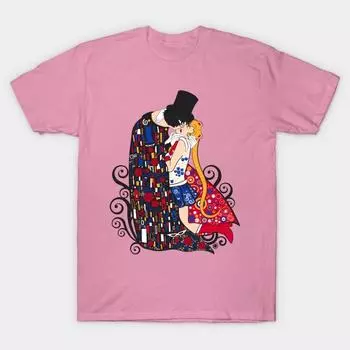 Футболка женская Moonlight Romance Harajuku Print Kawaii футболка летняя женская футболка с коротким рукавом топ футболка S розовый