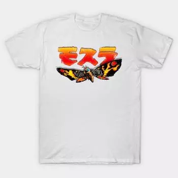 Футболка женская Mothra Mothra Harajuku Print Kawaii футболка летняя с коротким рукавом женская футболка топ футболка S розовый