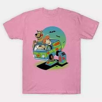 Футболка женская Mystery Machine Harajuku Print Kawaii футболка летняя женская футболка с коротким рукавом топ футболка S розовый