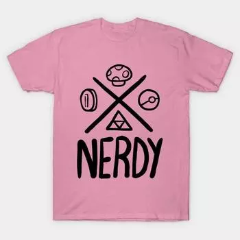 Футболка женская Nerdy Harajuku Print Kawaii футболка летняя женская футболка с коротким рукавом топ футболка S розовый