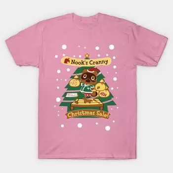 Футболка женская Nooks Christmas Harajuku Print Kawaii футболка летняя женская футболка с коротким рукавом топ футболка S