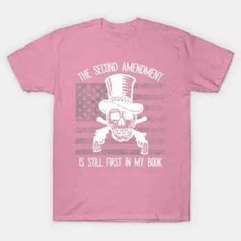 Футболка женская Официальная 2-я поправка все еще 1 в моей книге S Harajuku Print Kawaii футболка летняя женская футболка с коротким рукавом топ футболка S розовый