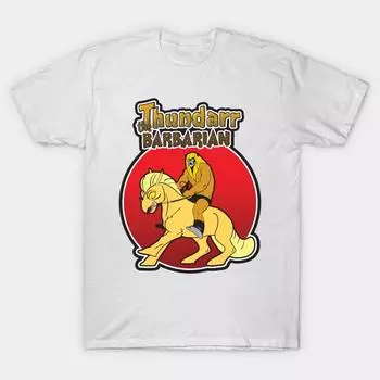 Футболка женская Ookla The Mok Thundarr The Barbarian Harajuku Print Kawaii футболка летняя с коротким рукавом женская футболка топ футболка S розовый