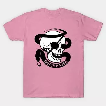 Футболка женская Outer Heaven Harajuku Print Kawaii футболка летняя с коротким рукавом женская футболка топ футболка S розовый