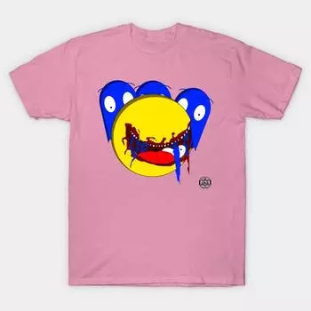 Футболка женская Pac Mania Harajuku Print Kawaii футболка летняя с коротким рукавом женская футболка топ футболка S