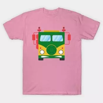 Футболка женская Party Wagon Harajuku Print Kawaii футболка летняя женская футболка с коротким рукавом топ футболка S