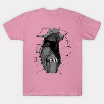 Футболка женская Peeking Titan Harajuku Print Kawaii футболка летняя женская футболка с коротким рукавом топ футболка S