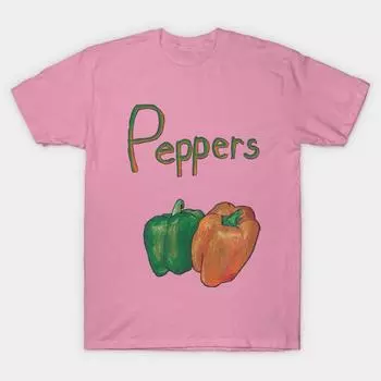 Футболка женская Peppers Harajuku Print Kawaii футболка летняя женская футболка с коротким рукавом топ футболка S