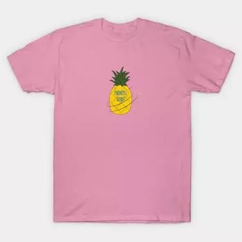 Футболка женская Pineapplespirit Harajuku Print Kawaii футболка летняя женская футболка с коротким рукавом топ футболка S