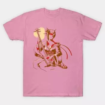 Футболка женская Последняя песня осени Harajuku принт Kawaii футболка летняя женская футболка с коротким рукавом топ футболка S розовый