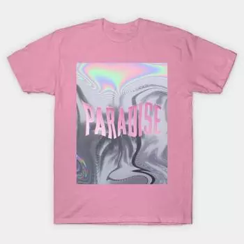 Футболка женская Pr Dise Harajuku Print Kawaii футболка летняя с коротким рукавом женская футболка топ футболка S розовый