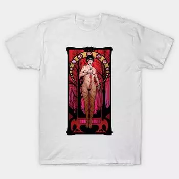 Футболка женская Priestess Of The Woods Harajuku Print Kawaii футболка летняя женская футболка с коротким рукавом топ футболка S розовый