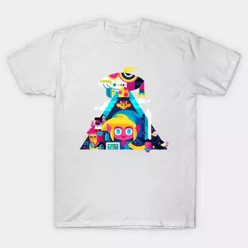 Футболка женская Пробуждение героев Harajuku Принт Kawaii Футболка летняя с коротким рукавом женская футболка Топ Футболка S белый