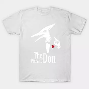 Футболка женская Pterano Don Dinosaur Pun Harajuku Print Kawaii футболка летняя женская футболка с коротким рукавом топ S розовый