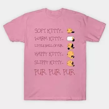 Футболка женская Purr Purr Purr Harajuku Print Kawaii футболка летняя с коротким рукавом женская футболка топ футболка S розовый