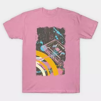 Футболка женская ретро-лента с принтом Харадзюку Kawaii футболка летняя женская футболка с коротким рукавом топ футболка S