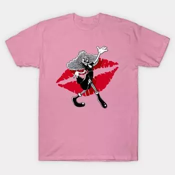 Футболка женская Rhps пурпурная Harajuku принт Kawaii футболка летняя с коротким рукавом женская футболка топ футболка S