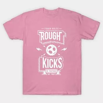 Футболка женская Rough Kicks Harajuku Print Kawaii футболка летняя женская футболка с коротким рукавом топ футболка S