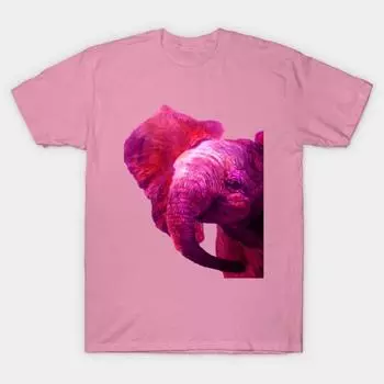 Футболка женская розовая Ele Harajuku Print Kawaii футболка летняя женская футболка с коротким рукавом топ футболка S