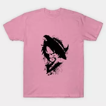 Футболка женская Rufy Art Harajuku Print Kawaii футболка летняя женская футболка с коротким рукавом топ футболка S