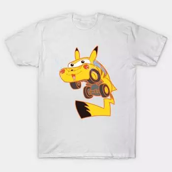 Футболка женская с принтом электромобиля Harajuku Kawaii футболка летняя с коротким рукавом женская футболка топ футболка S