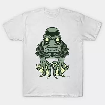 Футболка женская с принтом Creature Harajuku Kawaii футболка летняя женская футболка с коротким рукавом топ S