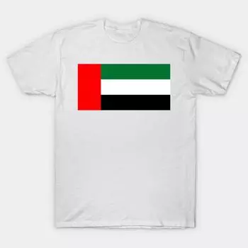 Футболка женская с принтом флага Объединенных Арабских Эмиратов Harajuku Kawaii футболка летняя с коротким рукавом женская футболка топ футболка S розовый