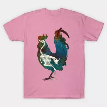 Футболка женская с принтом петуха Harajuku Kawaii футболка летняя женская футболка с коротким рукавом топ футболка S