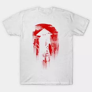 Футболка женская Samurai Return Harajuku Print Kawaii футболка летняя с коротким рукавом женская футболка топ футболка S белый