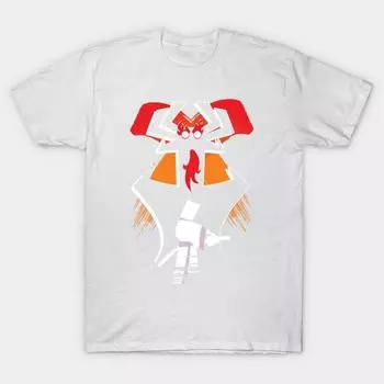 Футболка женская самурай джек харадзюку принт кавайная футболка летняя женская футболка с коротким рукавом топ футболка S розовый