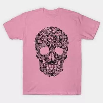 Футболка женская, сделанная из множества вещей, принт Harajuku Kawaii, летняя футболка с коротким рукавом, женская футболка, топ S