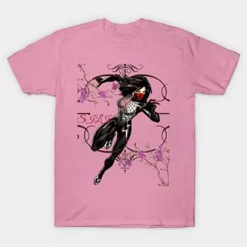 Футболка женская шелковая Harajuku Print Kawaii футболка летняя с коротким рукавом женская футболка топ футболка S розовый