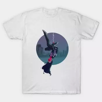 Футболка женская шелковая Harajuku Print Kawaii футболка летняя с коротким рукавом женская футболка топ футболка S