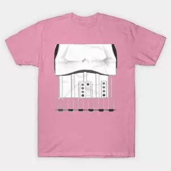 Футболка женская штурмовик грудь Harajuku принт Kawaii футболка летняя короткий рукав женская футболка топ футболка S розовый