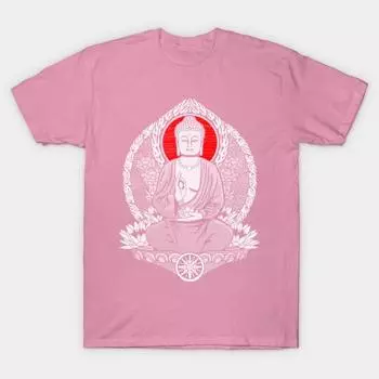 Футболка женская Siddhartha Gautama Buddha Sunrise Harajuku Print Kawaii футболка летняя женская футболка с коротким рукавом топ футболка S