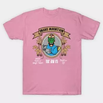 Футболка женская Snake Mountain Trap Jaw Ipa Harajuku Print Kawaii футболка летняя женская футболка с коротким рукавом топ S