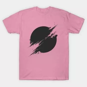 Футболка женская Солнце черное Harajuku принт Kawaii футболка летняя короткий рукав женская футболка топ футболка S розовый