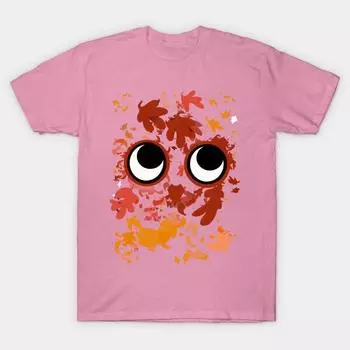 Футболка женская сова вечером Harajuku принт Kawaii футболка летняя короткий рукав женская футболка топ футболка S розовый