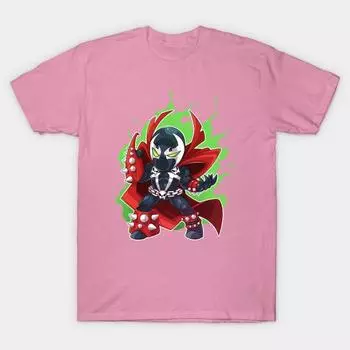 Футболка женская Spawn Harajuku Print Kawaii футболка летняя с коротким рукавом женская футболка топ футболка S розовый