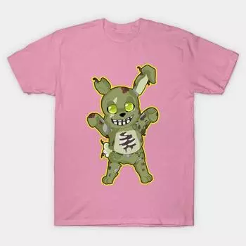 Футболка женская Springtrap Harajuku Print Kawaii футболка летняя с коротким рукавом женская футболка топ футболка S розовый