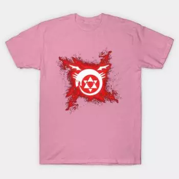 Футболка женская Стальной алхимик Гомункул знак Harajuku принт Kawaii футболка летняя короткий рукав женская футболка топ футболка S