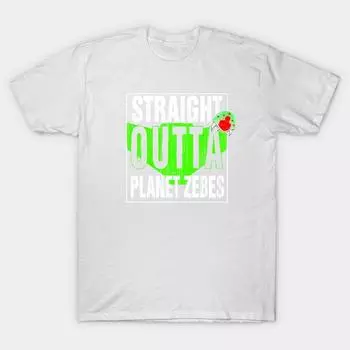 Футболка женская Straight Outta Planet Zebes Harajuku Print Kawaii футболка летняя женская футболка с коротким рукавом топ футболка S розовый