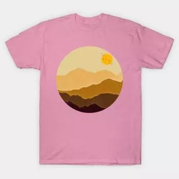 Футболка женская Sun On The Hills Harajuku Print Kawaii футболка летняя женская футболка с коротким рукавом топ футболка S розовый