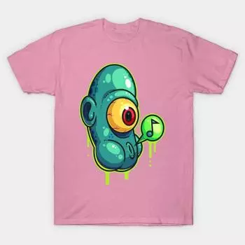 Футболка женская свистящая Циклоп Harajuku принт Kawaii футболка летняя женская футболка с коротким рукавом топ футболка S розовый