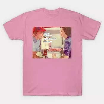 Футболка женская Take Up Space Harajuku Print Kawaii футболка летняя с коротким рукавом женская футболка топ футболка S розовый